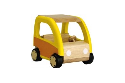 Mini autó sárga