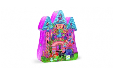 Puzzle formadobozos - Tündérek kastélya 54db-os