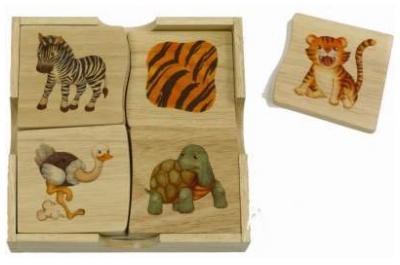 Természet puzzle - Vadállatok